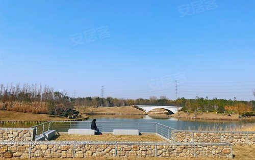 新塘河湿地公园已建成家门前的公园空气清新环境优美