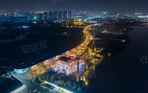 黄酒小镇云树湾动态:黄酒会客厅,夜景-绍兴安居客