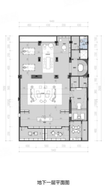 中海·顺昌玖里别墅495户型，中海·顺昌玖里别墅约495.00平米户型图，朝南北朝向 - 上海安居客