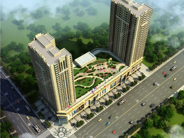 富邦时代u品楼盘建筑物外景