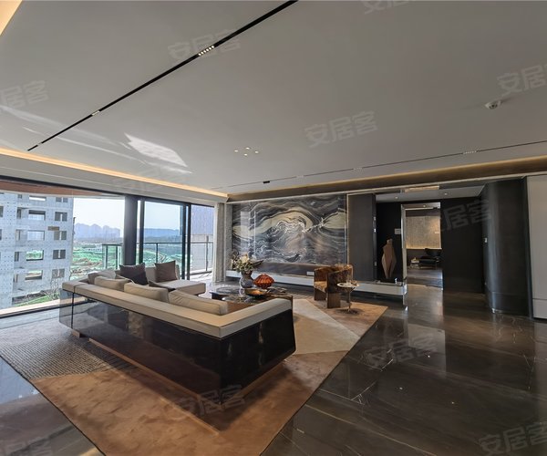 越秀铁建西派天悦193A户型,越秀铁建西派天悦4室2厅3卫1厨约193.00平米户型图,朝南北朝向 - 西安安居客