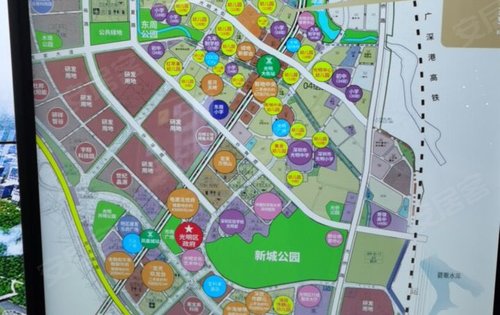 科学城位于光明  科学城整体占地99平方公里我们位于科学城核心位置