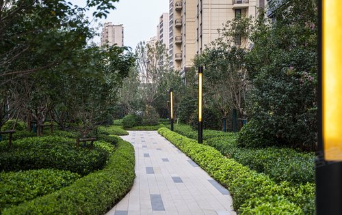 银丰玖玺城二期山和院园林景观67交付实景看房可与我联系