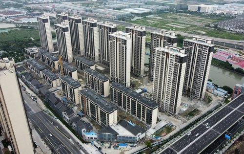 伟业观塘壹号动态:主体、砌筑、外墙都全部完成-湖州安居客