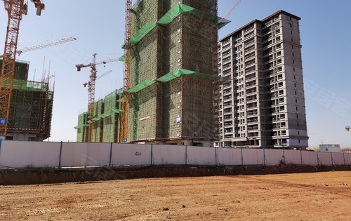 池州绿地城四期木槿苑工程进度