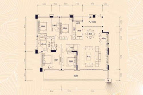 保利达江湾南岸户型图