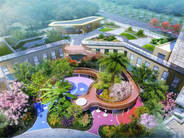 巨基四季名苑楼盘建筑物外景