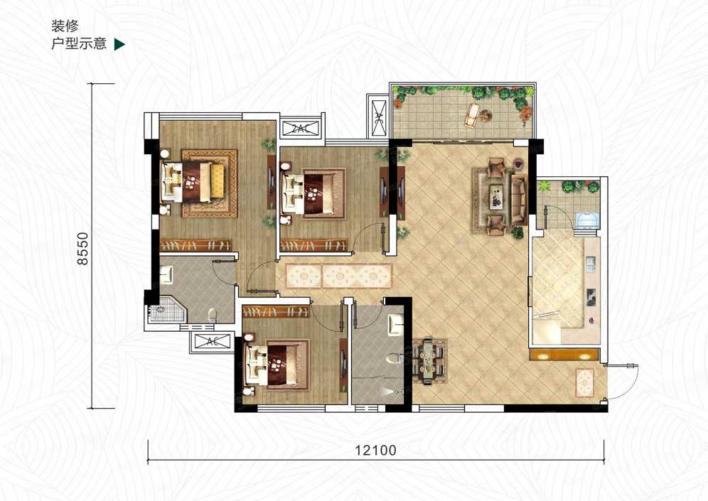 全文2020年06月新推户型峨眉璞园新推166㎡的户型峨眉璞园新推166㎡4