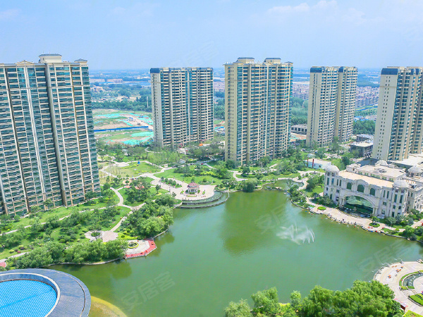 恒大绿洲楼盘建筑物外景