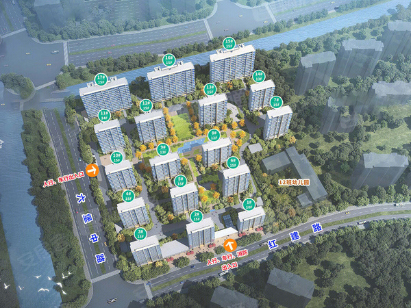 望斓翠印府,杭州望斓翠印府房价,楼盘户型,周边配套,交通地图,六堡路新塘路交叉口东南侧 - 安居客