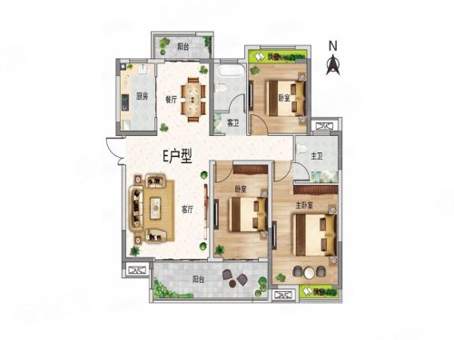 领创鲁山大地城户型图