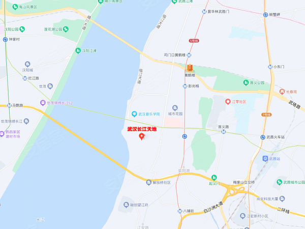 武汉长江天地，武汉武汉长江天地房价，楼盘户型，周边配套，交通地图，张之洞路与临江大道交汇处 - 安居客