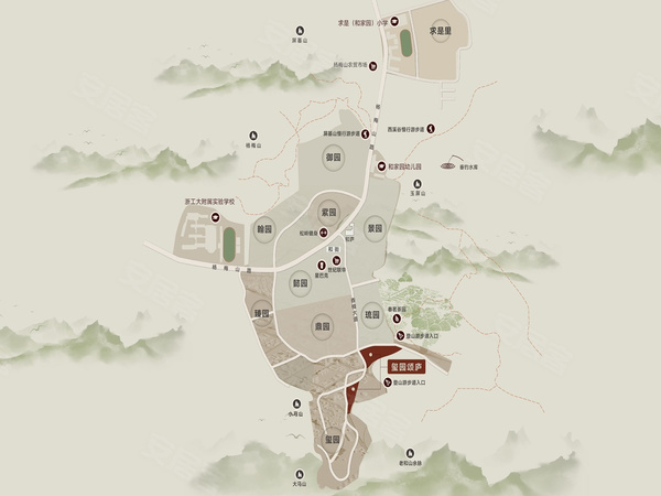 和家园玺园·长流，杭州和家园玺园·长流房价，楼盘户型，周边配套，交通地图，西溪路与杨梅山路交叉口 - 安居客