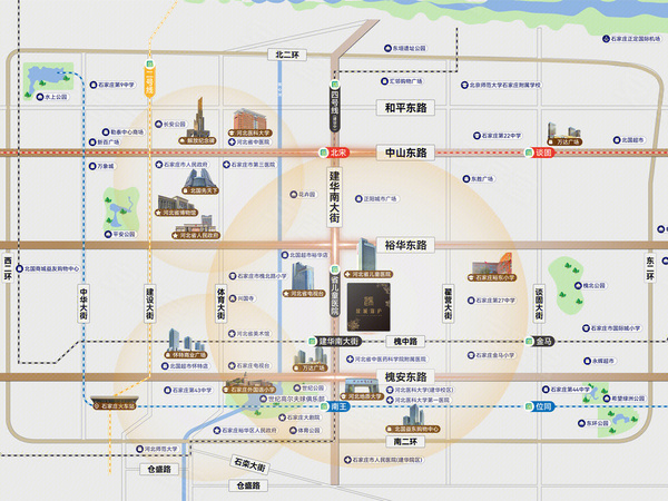 绿城锦庐,石家庄绿城锦庐房价,楼盘户型,周边配套,交通地图,建华大街与槐中路交口处东行100米 - 安居客