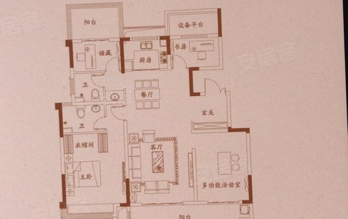文一名门森林语动态:森林语洋房户型图-合肥安居客