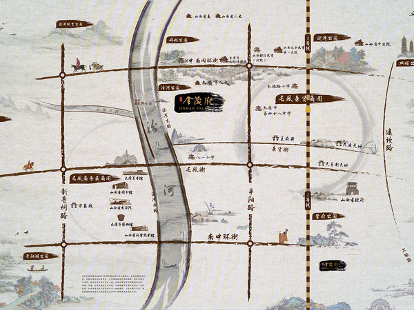 滨河金茂府,太原滨河金茂府房价,楼盘户型,周边配套,交通地图,滨河东路与平阳路西一巷交叉口向东 200 米 - 安居客