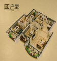 轩和澜山观邸楼层平面图
