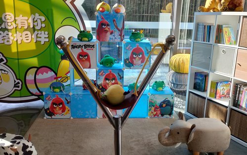 愤怒的小鸟趣味钓螃蟹活动等你来