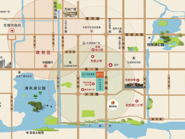 清风珺悦,东营清风珺悦房价,楼盘户型,周边配套,交通地图,东四路以西,沂河路以南 - 安居客