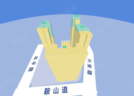 中海和平之门,天津中海和平之门房价,楼盘户型,周边配套,交通地图,和平路与多伦道交口 - 安居客