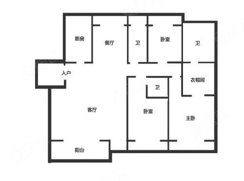 滴水湖馨苑户型图