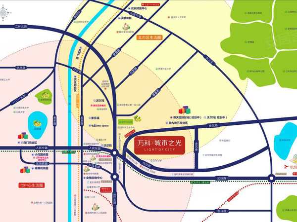 万科城市之光，怒江万科城市之光房价，楼盘户型，周边配套，交通地图，郭家凹村538号 - 安居客