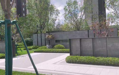 万科公园都会实景园区展示人车分流小区你值得来看