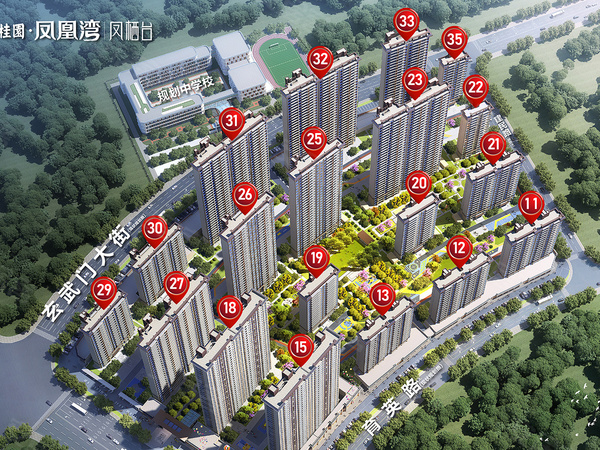 碧桂园凤凰湾二期，洛阳碧桂园凤凰湾二期房价，楼盘户型，周边配套，交通地图，纱厂西路与建福路交叉口向北50米 - 安居客
