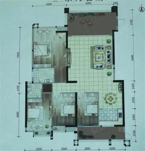 东方首府户型图