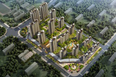 仙桃市区市区朝阳丽景楼盘新房真实图片