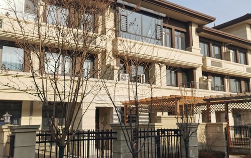 孔雀城荷园高层洋房结合绿化园林环境实景拍摄 高层均价8000 洋房均价