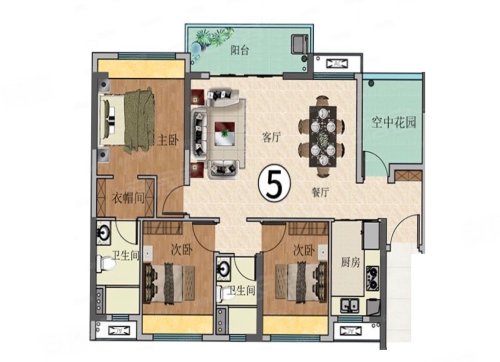 高明钧明城户型图