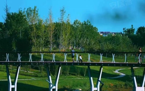 家门口的韩仓河景观带各位慕了吗