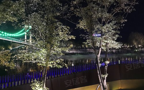 望江名城夜景图片