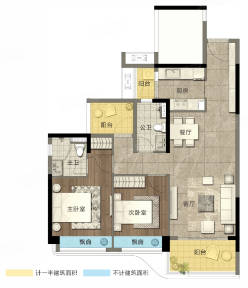 湛江华发新城·南花园户型图