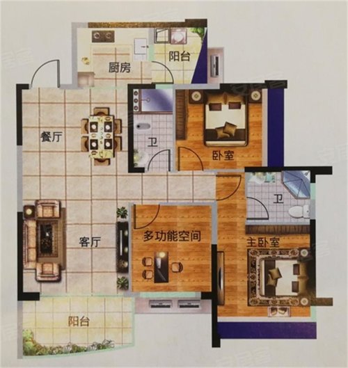 开平骏景湾豪庭户型图