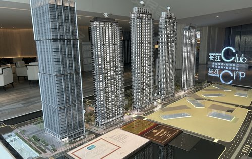 武汉长江中心·云玺动态:长江中心售楼部沙盘-武汉安居客