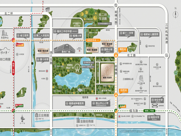 榕发揽湖郡,福州榕发揽湖郡房价,楼盘户型,周边配套,交通地图,化工路及前横路交汇处南侧(前横路北公交站旁) - 安居客