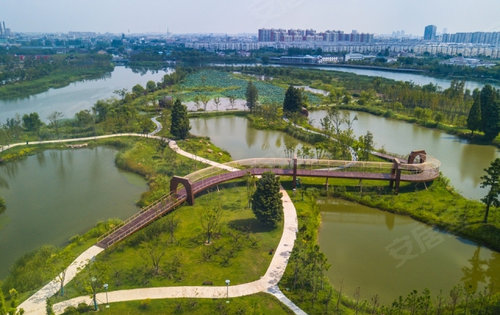 中海左岸三湾景区旁家门口的景区房三湾景区实景拍摄