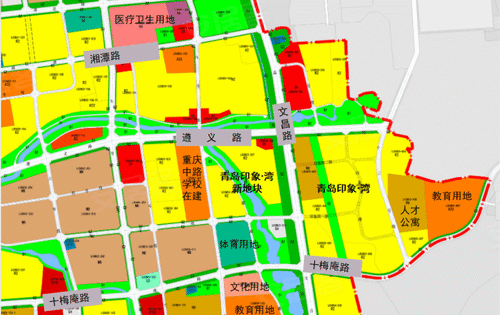 從十梅庵本次控規看更加突出了生態,融合,宜居的城市功能定位,教育