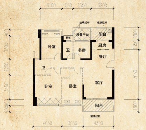 御海天韵雅园户型图