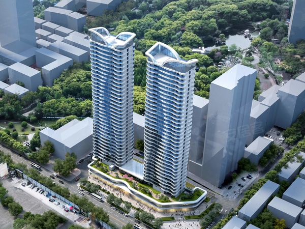 城发首座楼盘建筑物外景