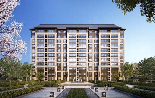 翡翠正荣府小高层外立面