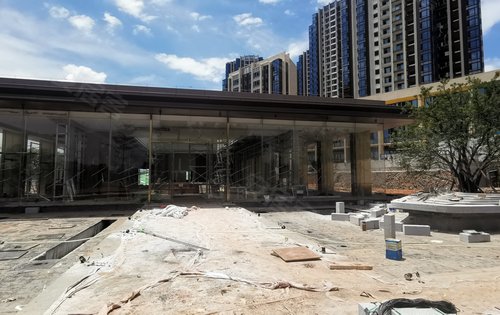 中粮鹭湾祥云动态:售楼中心已在内部装修,即将开幕!-厦门安居客