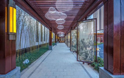 泰禾金尊府风雨连廊