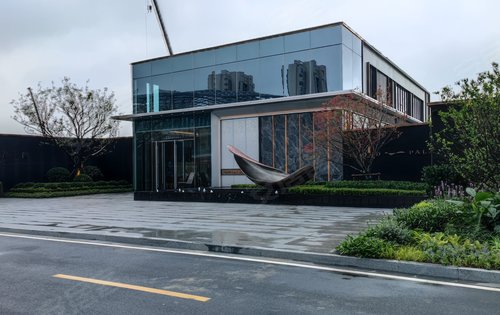 龙湖青云阙项目售楼部实拍