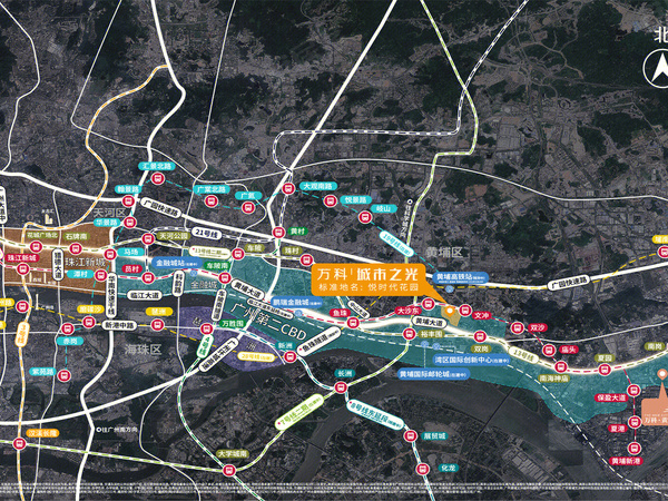 万科城市之光，广州万科城市之光房价，楼盘户型，周边配套，交通地图，大沙东路362号 - 安居客