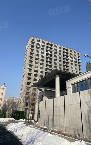 融创兰园动态:工程进度展示,主题楼封顶-哈尔滨安居客