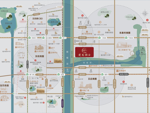建发灏云，福州建发灏云房价，楼盘户型，周边配套，交通地图，福新中路和晋安支路交叉口 - 安居客