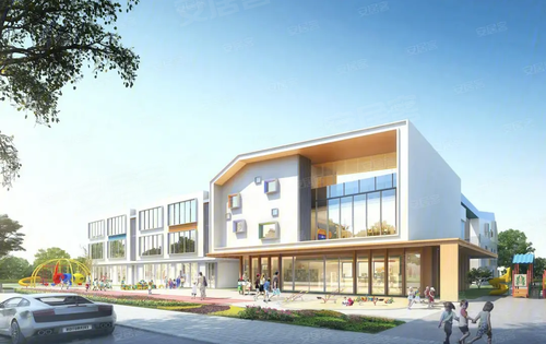 万兴花半里动态:社区楼栋外观及配套幼儿园-滁州安居客